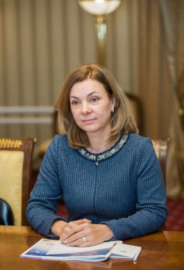 Prima doamnă Galina Dodon a avut o întrevedere cu Ambasadorul Chinei în Republica Moldova.