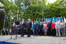 Președintele Nicolae Timofti a participat  la inaugurarea Orășelului European – 2016 