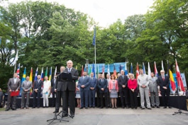 Președintele Nicolae Timofti a participat  la inaugurarea Orășelului European – 2016 