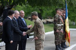 Moldovan president participates in closing event of Dragoon Pioneer 2016 drills