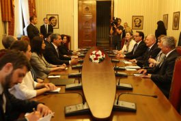 Președintele Timofti a avut o întrevedere cu președintele bulgar, Rosen Plevneliev
