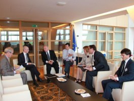 Николае Тимофти встретился с комиссаром ЕС по вопросам расширения Штефаном Фюле