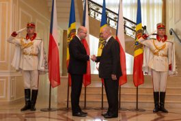 Президент Николае Тимофти провел встречу с чешским премьером Богуславом Соботкой