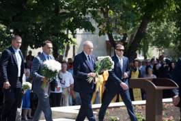 Președintele Republicii Moldova a participat la inaugurarea Complexului memorial consacrat victimelor represiunilor politice din raionul Căușeni