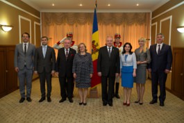 Moldovan president accepts credentials of three ambassadors