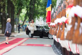 Președintele Republicii Moldova a primit scrisorile de acreditare  ale Ambasadorilor Republicii Austria, Republicii Coreea și României 