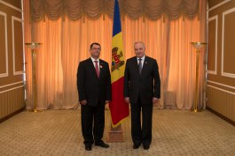 Președintele Nicolae Timofti l-a primit pe Ambasadorul Turciei 