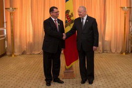 Turkish ambassador to Moldova awarded Order of Honour