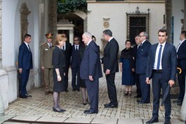 Moldovan president pays homage to Queen Ana of Romania