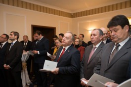  Speech delivered by President Nicolae Timofti at the farewell meeting with the representatives of  Diplomatic Corps 