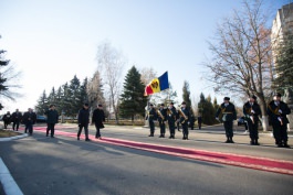 Moldovan president attends ceremony of detaching new National Army contingent to KFOR mission