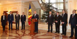 Moldovan president presents presidential advisers team