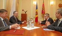 Президент Республики Молдова Игорь Додон встретился с Главой Делегации Европейского Союза в Республике Молдова