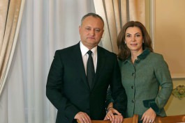 Moldovan president directs congratulation message on occasion of winter holidays
