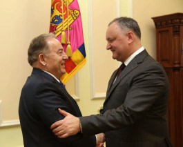 Moldovan president meets Turkish envoy