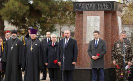 Moldovan president attends actions to commemorate tragic events of 1992