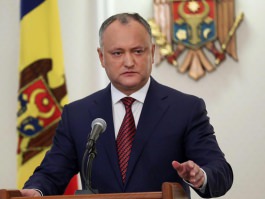 Президент Игорь Додон предлагает смешанную систему выборов для Республики Молдова