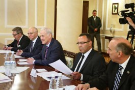 Встреча высшего руководства Республики Молдова с представителями посредников и наблюдателей в рамках переговорного формата «5+2»