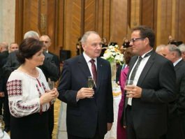 Președintele Republicii Moldova, Nicolae Timofti, a oferit o recepție cu ocazia Zilei Independenței