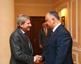 Президент Игорь Додон провел встречу с Йоганессом Ханном