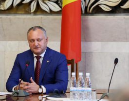 Președintele Igor Dodon s-a întîlnit cu ambasadorii acreditați în Republica Moldova
