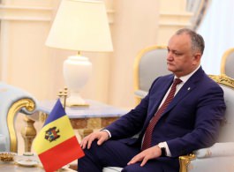 The President of Republic of Moldova, Mr. Igor Dodon met with the President of Turkmenistan, Mr. Gurbanguly Berdimuhamedov