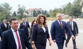 President of the Republic of Moldova Igor Dodon and Vice-President of the Republic of Bulgaria Iliana Yotova had a working visit to the Taraclia District