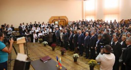 Președintele țării a participat la ceremonia de semnare a acordului de creare a unui consorțiu internațional între Universitatea de Stat din Taraclia și două universități din Republica Bulgaria