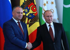 Moldovan president participates in meeting of Commonwealth of Independent States' council of heads of state
