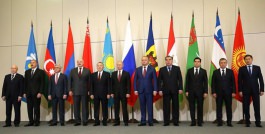 Președintele Moldovei a participat la reuniunea Consiliului şefilor de state al CSI
