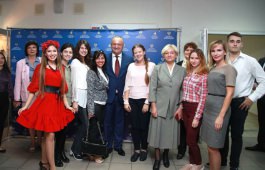 Moldovan president visits State University from Sochi