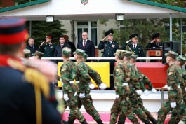 Președintele ţării, Igor Dodon a conferit Ordinul „Credință Patriei” clasa I, Brigăzii 2 Infanterie Motorizată „Ștefan cel Mare”