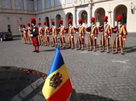 Moldovan President Igor Dodon had a meeting with the Sovereign Pontiff, His Holiness Pope Francis