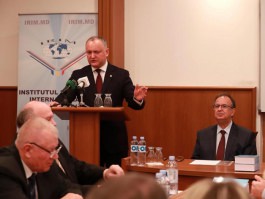 Președintele țării a participat la lansarea cărții „Statalitatea Moldovei: continuitatea istorică și perspectiva dezvoltării”