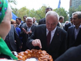 President of the Republic of Moldova Nicolae Timofti participated at the Ethnic Festival