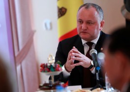 Igor Dodon met with foreign ambassadors in Moscow