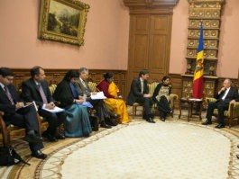 Președintele Nicolae Timofti a avut o întrevedere cu Preneet Kaur, ministrul de Stat pentru Afaceri Externe al Indiei