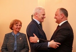 Președintele Igor Dodon a înmînat disctinții de stat