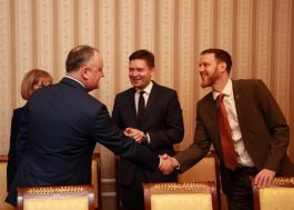 Președintele Igor Dodon a avut o întrevedere cu Directorul Regional Adjunct PNUD pentru Europa şi CSI, Radislav Vrbesky