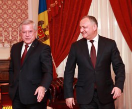 Igor Dodon had a meeting with Anatoliy Kyrylovych Kinakh,  the leader of Party of Industrialists and Entrepreneurs of Ukraine, the former prime minister of Ukraine.