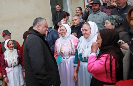 Igor Dodon went to Gagauzia with a working visit