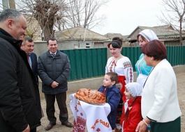 Președintele țării efectuează o vizită de lucru în Găgăuzia  