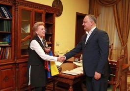 President of Moldova had a traditional reception of citizens