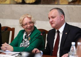 Președintele țării a participat la lucrările celei de-a doua şedinţe a grupului de lucru mixt pentru cooperare dintre Comisia Economică Eurasiatică şi Moldova