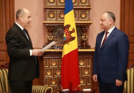 Ambasadorul Republicii Franceze a primit distincția „Ordinul de Onoare” din partea Președintelui Republicii Moldova