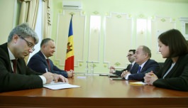 President of the Republic of Moldova Igor Dodon had a meeting with Extraordinary and Plenipotentiary of Ambassador the Republic of Turkey to Moldova Hulusi Kilic 