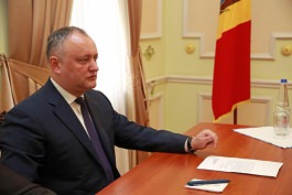 Igor Dodon a primit invitația lui Vladimir Putin de a participa la summit-ul informal al șefilor statelor-membre ale CSI, la Moscova