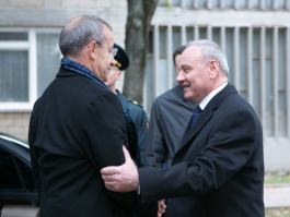 President Nicolae Timofti participated in the official welcoming ceremony of the Estonian President Toomas Hendrik Ilves