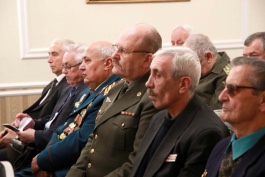 Șeful statului a participat la ședința Comisiei veteranilor forțelor armate ai organelor de drept și participanților la conflictele militare  