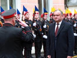 Președintele țării a conferit „Ordinul de Onoare” Departamentului Trupelor de Carabinieri al Ministerului Afacerilor Interne